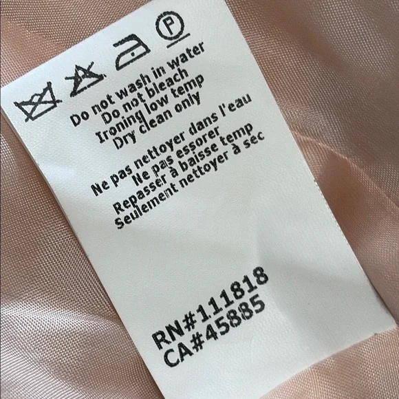 MICHAEL Michael Kors Cream Tailored Blazer pale, pink and white gold - Picture 11 of 16